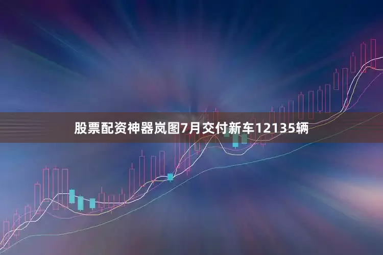 股票配资神器岚图7月交付新车12135辆